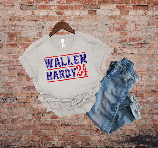 Wallen Hardy 24 | Super Soft Unisex T-shirt | Cute Graphic Tee | Screen Printed T-shirt